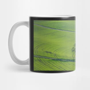 A Field A Road A Tree Mug